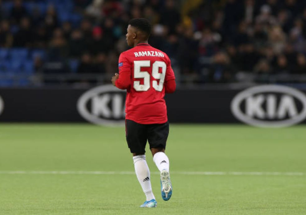Ramazani là người cũ Man United.
